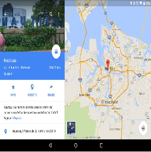 Đã có thể gửi vị trí Google Map từ máy bàn lên thiết bị Android