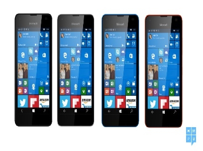 Lộ ảnh báo chí Lumia 550 với 4 màu vỏ thời trang