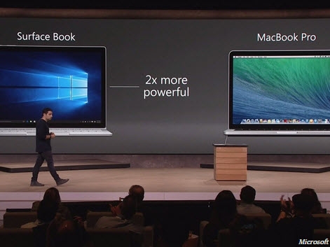 “Surface Book mạnh gấp đôi MacBook Pro”: Microsoft có hơi quá lời?