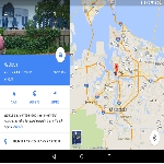 Đã có thể gửi vị trí Google Map từ máy bàn lên thiết bị Android