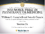 Người Trung Quốc đầu tiên giành giải Nobel Y học 2015